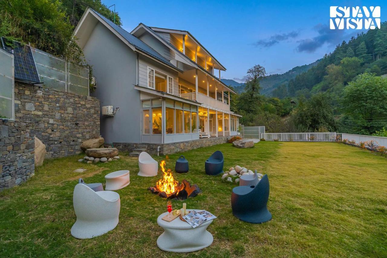 Stayvista At Riverside Symphony Manāli Exterior foto